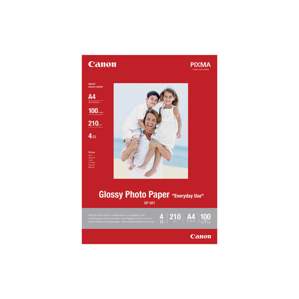 4960999293929 - Fotopapier GP-501 Glossy Everyday Use 0775B001 A4 für Inkjet 210g weiß hochglänzend einseitig bedruckbar 4960999293929 100 Blatt
