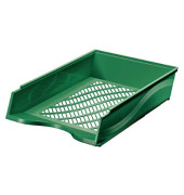 Briefablage 60100GN A4 / C4  grün Kunststoff stapelbar