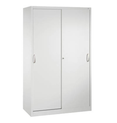 Aktenschrank 2040-000, Stahl abschließbar, 5 OH, 120 x 195 x 40 cm, lichtgrau Aktenschrank 2040-000, Stahl abschließbar, 5 OH, 120 x 195 x 40 cm, lichtgrau
