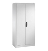 Aktenschrank 9260-000, Stahl abschließbar, 5 OH, 93 x 195 x 40 cm, lichtgrau