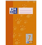 Schulblock 100050389, Lineatur 7 / kariert, A5, 90g, 40 Blatt