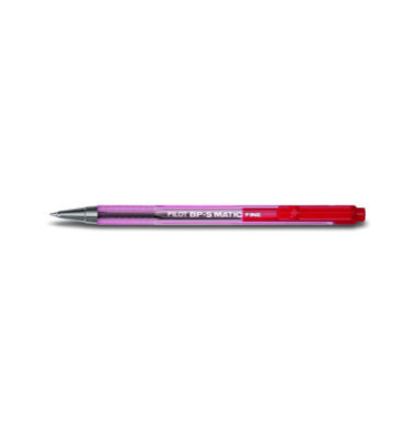 Kugelschreiber BP-S Matic BPS-135F-R, rot, 0,3mm, nachf&uuml;llbar