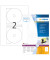 CD Etiketten Maxi 8624 Ø 116 mm weiß