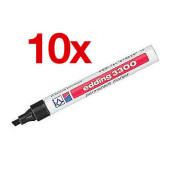 Permanentmarker 3300, 4-3300001, Pack, schwarz, 1-5mm Keilspitze