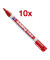 Permanentmarker 400, 4-400002, Pack, rot, 1mm Rundspitze
