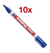 Permanentmarker 400, 4-400003, Pack, blau, 1mm Rundspitze