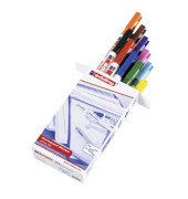 Permanentmarker-Set 400, 4-400999, Pack, 10-farbig sortiert, 1mm Rundspitze