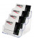 Visitenkartenhalter DE70841 99x35x45mm glasklar 4 Fächer