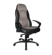 Chefsessel Speed Chair mit Armlehnen grau/schwarz