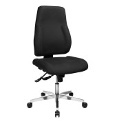 Bürostuhl Point 91, schwarz / silber, bis 110kg