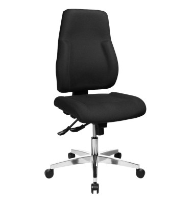 Bürodrehstuhl Point 91 ohne Armlehnen schwarz