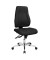 Bürostuhl Point 91, schwarz / silber, bis 110kg