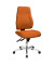 Bürodrehstuhl Point 91 ohne Armlehnen orange
