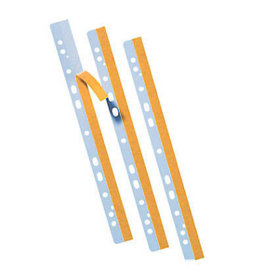 Abheftstreifen 8804-50, Kunststoff, transparent