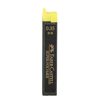 Druckbleistiftminen SUPER-POLYMER, 120300, Ø 0,35mm, HB