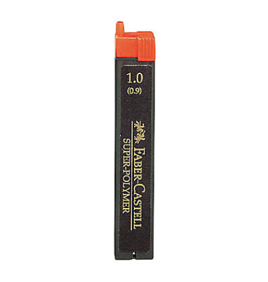 Druckbleistiftminen SUPER-POLYMER, 120900, Ø 1mm, HB
