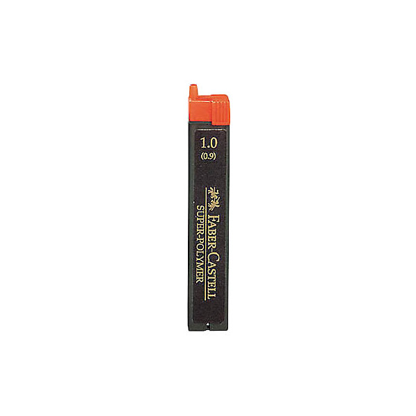 4005401000433 - FABER-CASTELL SUPER-POLYMER Feinminen-Bleistiftminen schwarz HB 10 mm 12 St 4005401000433 - FABER-CASTELL SUPER-POLYMER Feinminen-Bleistiftminen schwarz HB 10 mm 12 St