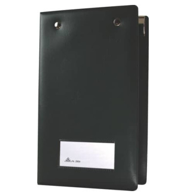 Kassenblockh&uuml;lle 2954-9 schwarz Kunststoff