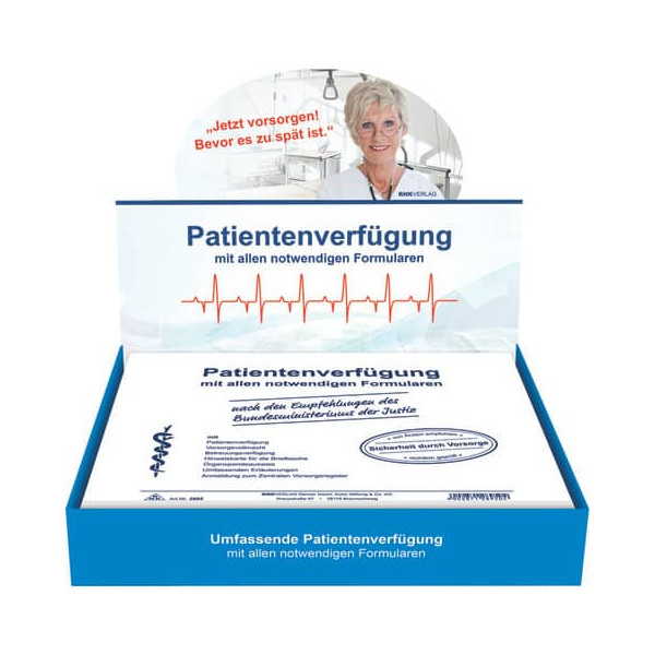 4002871289504 - Patientenverfügung 2895 mit allen notwendigen Formularen weiß 4002871289504 RNK
