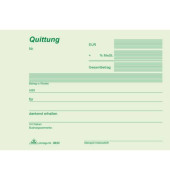 Quittungsblock 3033 A6-quer mit MwSt selbstdurchschreibend 2x 40 Blatt