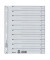Trennblätter 1650-30-85 A4 grau 200g 
