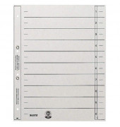 Trennblätter 1654 1654-00-85 A4 grau 200g Karton