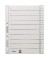 Trennblätter 1654 1654-00-85 A4 grau 200g Karton
