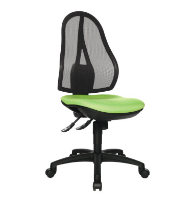 Bürostuhl Open Point SY, apfelgrün / schwarz, bis 110kg