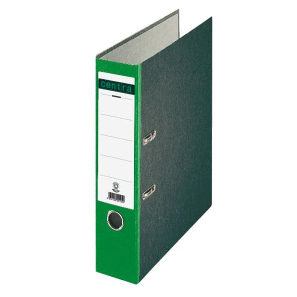 3034152201241 - Ordner Standard 220124 A4 80mm breit Karton Wolkenmarmor grün 3034152201241 Centra