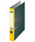 Ordner Standard 221120, A4 52mm schmal Karton Wolkenmarmor gelb