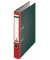 Ordner Standard 221123, A4 52mm schmal Karton schwarz/rot