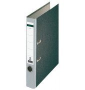 Ordner Standard 221127, A4 52mm schmal Karton schwarz/grau
