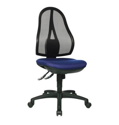 Bürodrehstuhl Open Point SY ohne Armlehnen royalblau