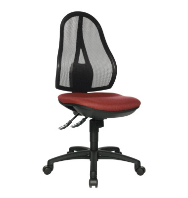 Bürodrehstuhl Open Point SY ohne Armlehnen bordeaux