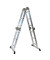 Alu Gelenkleiter 4 x 3 Stufen