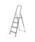 Alu Leiter 780 4 Stufen mit Plattform
