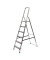 Alu Leiter 780 6 Stufen mit Plattform