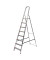 Alu Leiter 780 7 Stufen mit Plattform