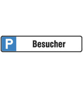 Parkplatzschild Besucher