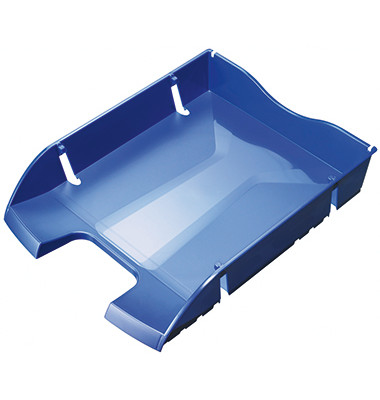 Briefablage Greenlogic H23635-34 A4 / C4 blau Kunststoff stapelbar