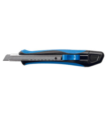 Cutter Soft schwarz/blau 9mm Klinge 78909 Cutter Soft schwarz/blau 9mm Klinge 78909