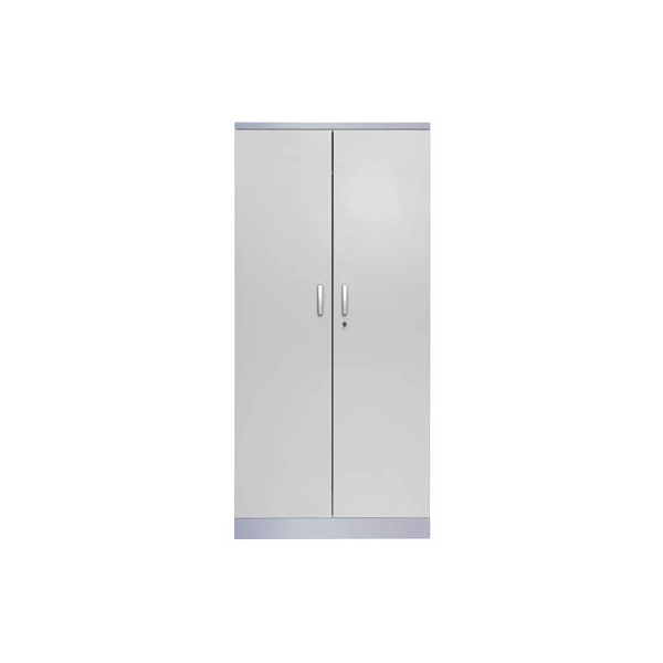 4260090172193 - Aktenschrank 100123 abschließbar 5 OH lichtgrau weißaluminium 92x195x42cm (BxHxT) 4260090172193 Gürkan