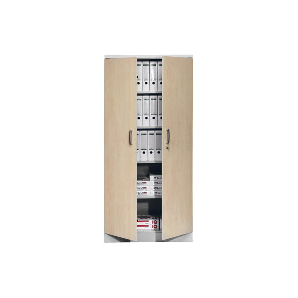 4260090172216 - Aktenschrank 100124 Holz Stahl abschließbar 5 OH 92 x 195 x 42 cm ahorn alu 4260090172216 Gürkan 4260090172216 - Aktenschrank 100124 Holz Stahl abschließbar 5 OH 92 x 195 x 42 cm ahorn alu 4260090172216 Gürkan
