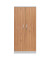 Aktenschrank 100121, Holz/Stahl abschließbar, 5 OH, 92 x 195 x 42 cm, erle/alu