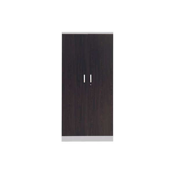 4260090172230 - Aktenschrank 100120 abschließbar 5 OH wenge weißaluminium 92x195x42cm (BxHxT) 4260090172230 Gürkan