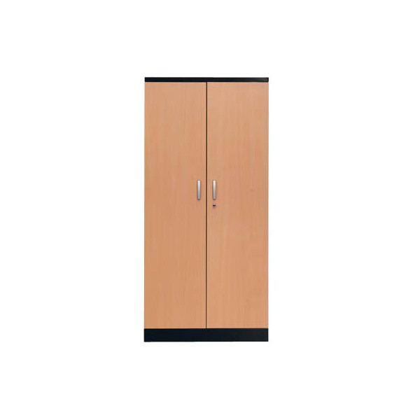 4260090172254 - Aktenschrank 100125 Holz Stahl abschließbar 5 OH 92 x 195 x 42 cm buche schwarz 4260090172254 Gürkan