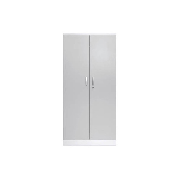 4260090172292 - Aktenschrank 100117 Holz Stahl abschließbar 5 OH 92 x 195 x 42 cm lichtgrau weiß 4260090172292 Gürkan