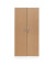 Aktenschrank 100113, Holz/Stahl abschließbar, 5 OH, 92 x 195 x 42 cm, buche/weiß