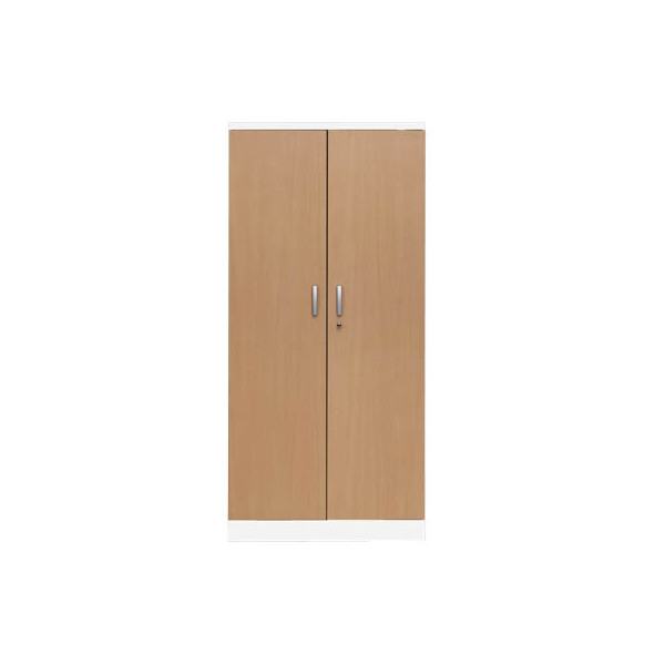 4260090172308 - Aktenschrank 100113 Holz Stahl abschließbar 5 OH 92 x 195 x 42 cm buche weiß 4260090172308 Gürkan