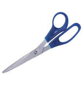 Papierschere, Edelstahl, rostfrei, 21cm, eisblau